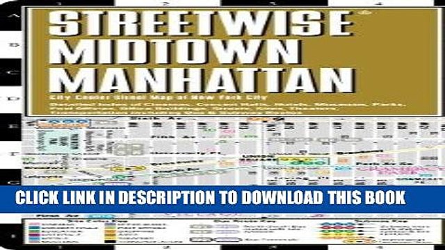 [Read PDF] Streetwise Midtown Manhattan Map - Laminated City Street Map of Midtown Manhattan, New