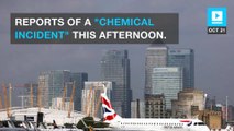 London City Airport evacuated over 'chemical incident'
