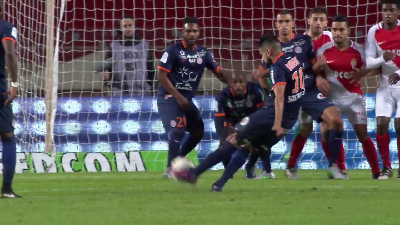 Superbe coup-franc de Boudebouz contre Monaco !