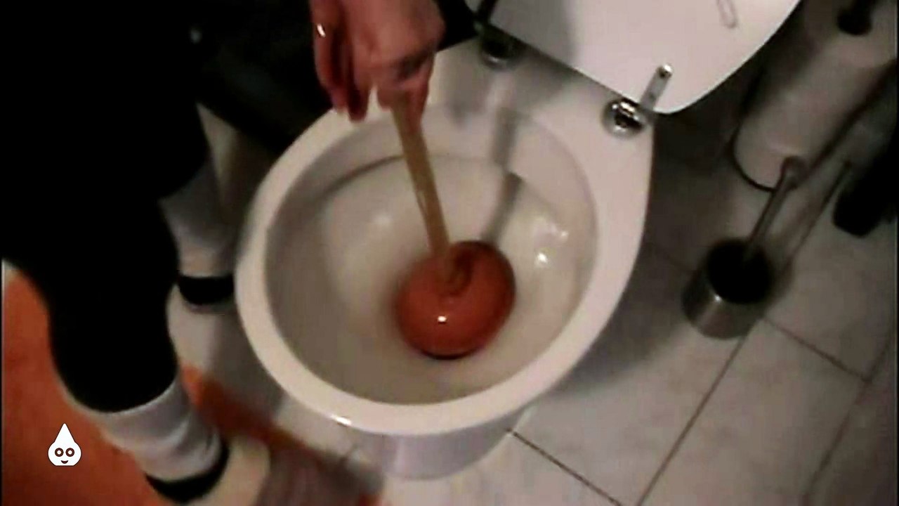 Wie mupft / pömpelt / entstopft man ein Klo?