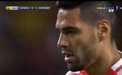 1-1 Falcao Penalty Goal HD - AS Monaco 1-1 Montpellier 21.10.2016 HD