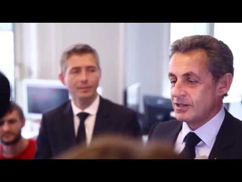 Nicolas Sarkozy visite leboncoin.fr - 20 mai 2016