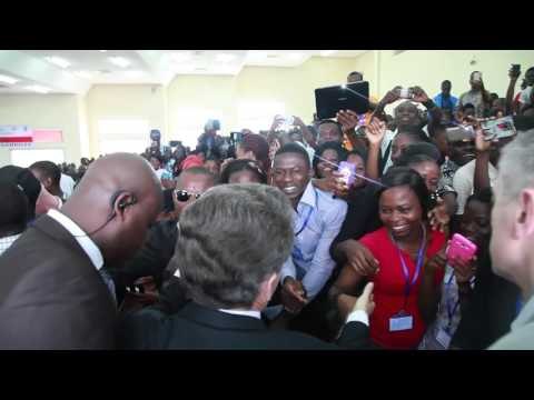 Nicolas Sarkozy à l'université Félix-Houphouët-Boigny d'Abidjan - 18 mars 2016
