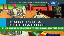 [BOOK] PDF IB English A Literature: Course Book: Oxford IB Diploma Program New BEST SELLER