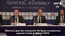Ligue des champions: les ligues européennes défient l'UEFA