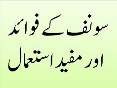 Health Benefits of Saunf Benefits of Fennel Seeds in Hindi Urdu سونف کے فوائد