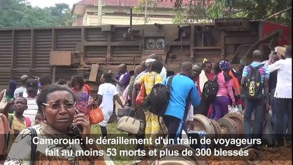 Cameroun: 53 morts dans le déraillement d'un train de voyageurs