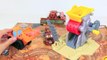 Play-Doh Diggin Rigs Brick Mill Cars 2 Mater, Frank, Tractor PLAY-DOH modeling compound Chuck
