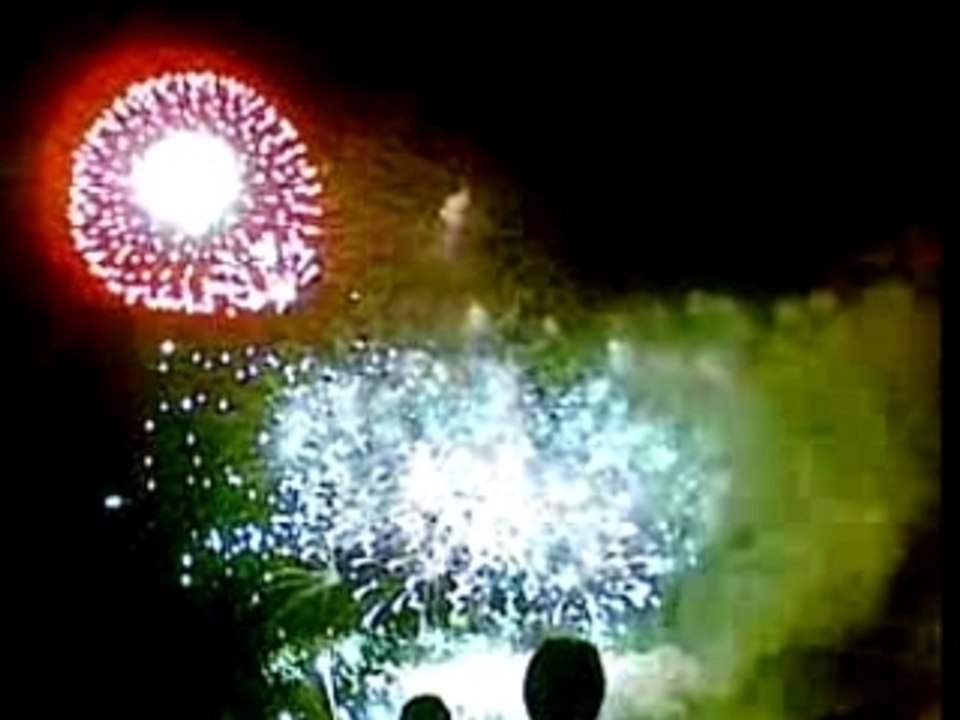 Feu d'artifice - Bouquet final