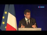 Nicolas Sarkozy en meeting à Bordeaux