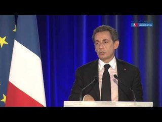 Nicolas Sarkozy en meeting en Anjou