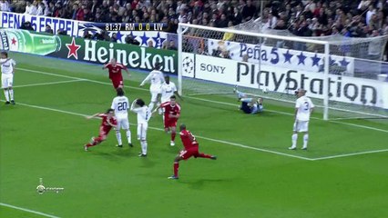 اهداف مباراة ليفربول و ريال مدريد 1-0 2009