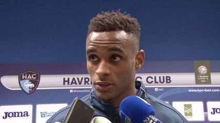 Après HAC - AC Ajaccio (2-0), réaction de Steven Fortes