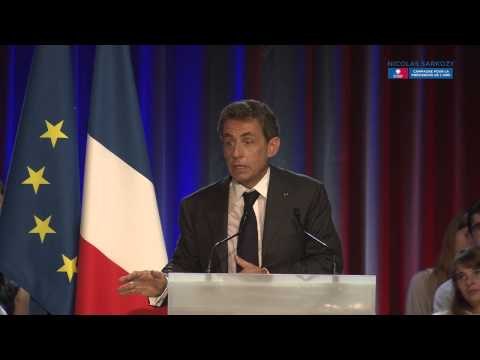 Nicolas Sarkozy en meeting à Nancy
