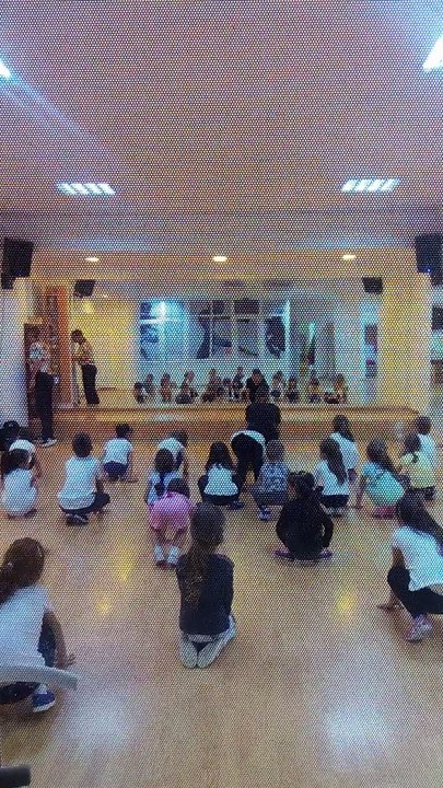 my daughter's dance practice