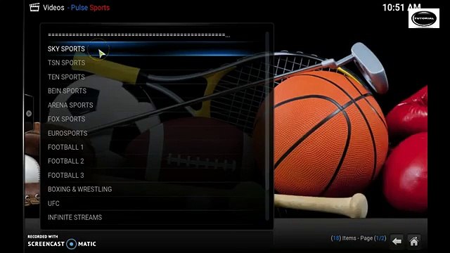 HOW TO INSTALL FANTASTIC SPORTS CHANNELS ON KODI - PLUSE SPORTS ADDON 2016