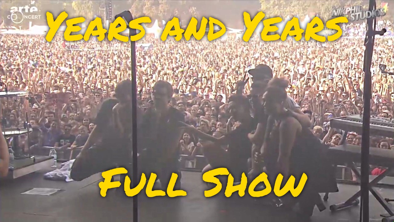 Years and Years LIVE @ Lollapalooza Festival 2016 GERMANY / BERLIN