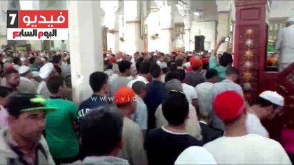 المئات يتوافدون على دسوق للاحتفال بـ"مولد إبراهيم الدسوقى"