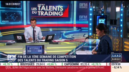Les Talents du Trading, saison 5: Quel bilan tirer de la première semaine de compétition ? - 21/10