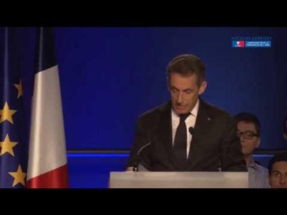 Nicolas Sarkozy : "Nous voulons un nouveau Schengen"