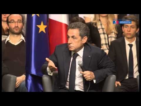 Nicolas Sarkozy échange avec les Franciliens à Vélizy-Villacoublay