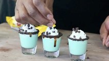 Drink Your Dessert With Tipsy Bartender's Mint Chocolate Chip Shots