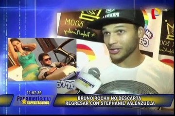 Bruno Rocha no quiere exponer más su situación con Stephanie Valenzuela
