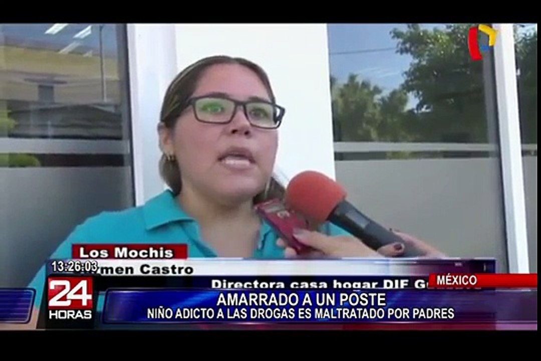 México: niño de 7 años es amarrado para que no se drogue