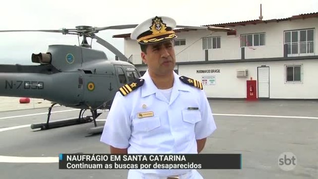 Marinha investiga naufrágio no litoral de Santa Catarina