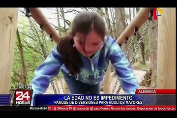 Alemania: crean parque de juegos para adultos mayores