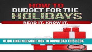 [Free Read] How to Budget for the Holidays Free Online