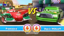 Disney Pixar Cars Francesco 4 Paint Jobs _ Race _ Cars Fast as Lightning