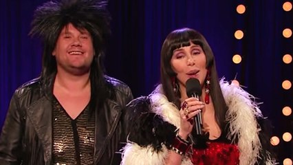 Cher and James Corden sing 'I Got You Babe' with a Twist