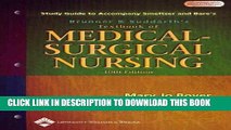 [Read PDF] Brunner and Suddarth s Textbook of Medical-Surgical Nursing: Study Guide, 10th Edition