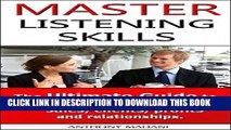 [Read] PDF Master Listening Skills - The Ultimate Guide to Improve Listening Skills,