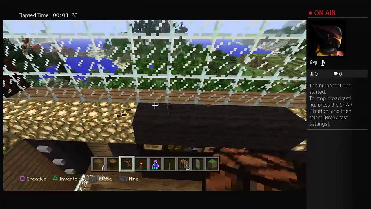 Epic Minecraft house build/trolling friends!