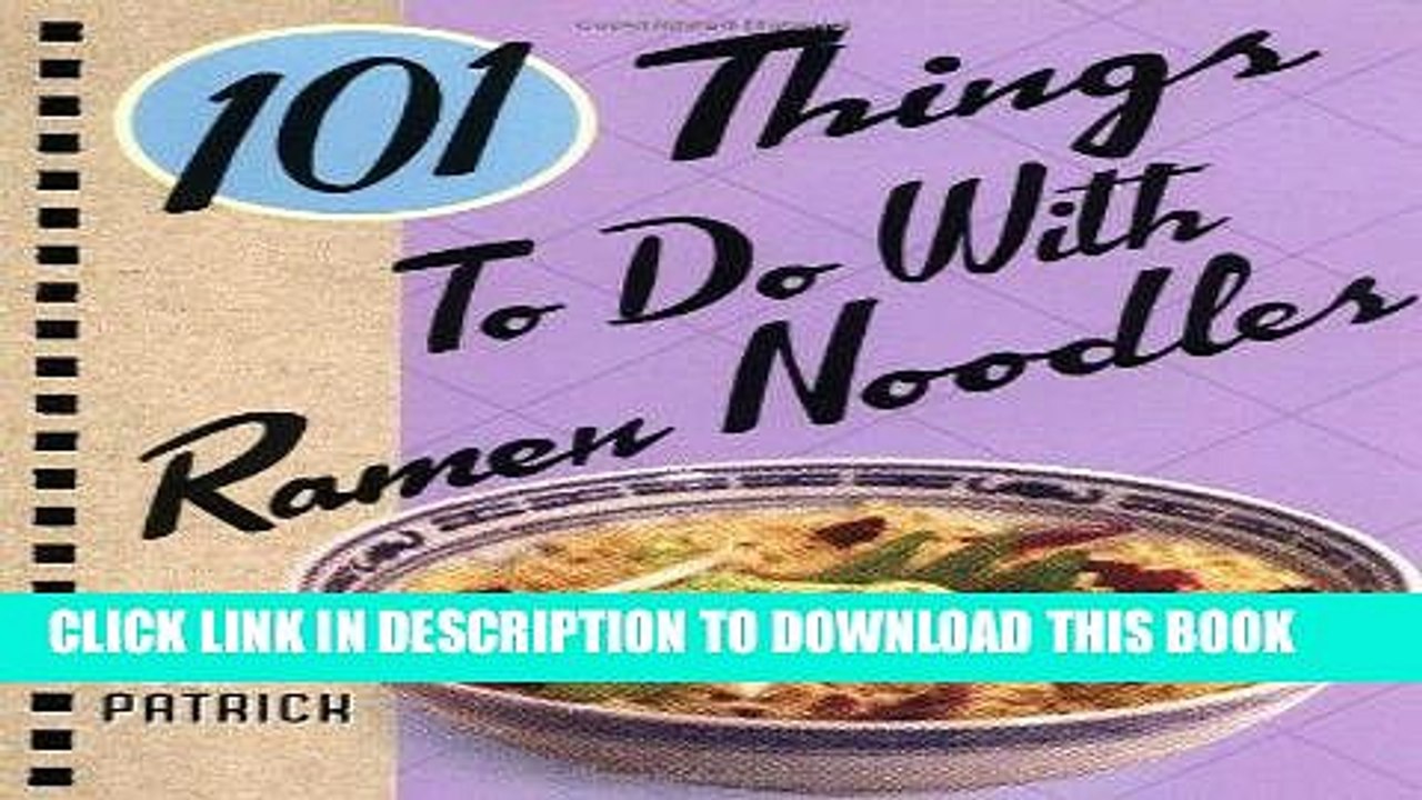 [PDF] 101 Things to Do with Ramen Noodles Full Online