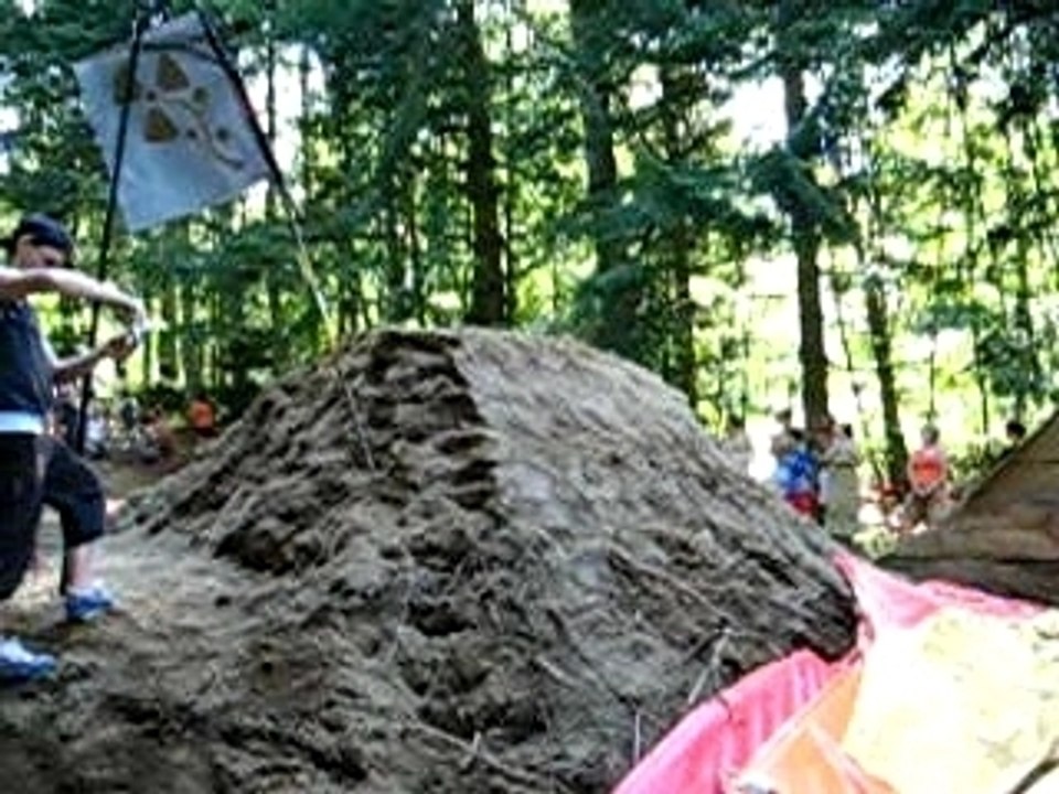 LDG Mountainboard Contest 2007 - Chute sur le dos