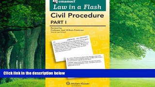 Books to Read  Law in a Flash Cards: Civil Procedure Part I  Best Seller Books Best Seller