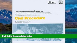 Big Deals  Civil Procedure (Law School Legends Audio Series CD)  Full Ebooks Best Seller