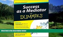 Books to Read  Success as a Mediator For Dummies  Full Ebooks Most Wanted