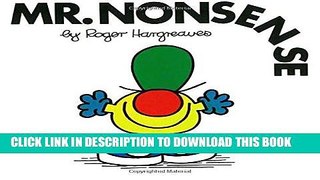 Read Now Mr. Nonsense (Mr. Men and Little Miss) PDF Book