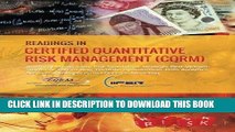 [PDF] Readings in Certified Quantitative Risk Management (CQRM): Applying Monte Carlo Risk