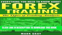 Read Now Forex Trading- Types Of Trading Analysis (Everything You Need To Know About Forex Trading