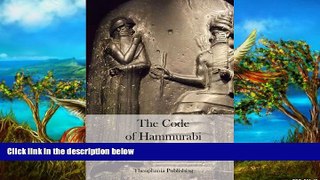Big Deals  The Code of Hammurabi  Best Seller Books Best Seller