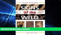 READ  Signs of the Wild: A Field Guide to the Spoor   Signs of the Mammals of Southern Africa