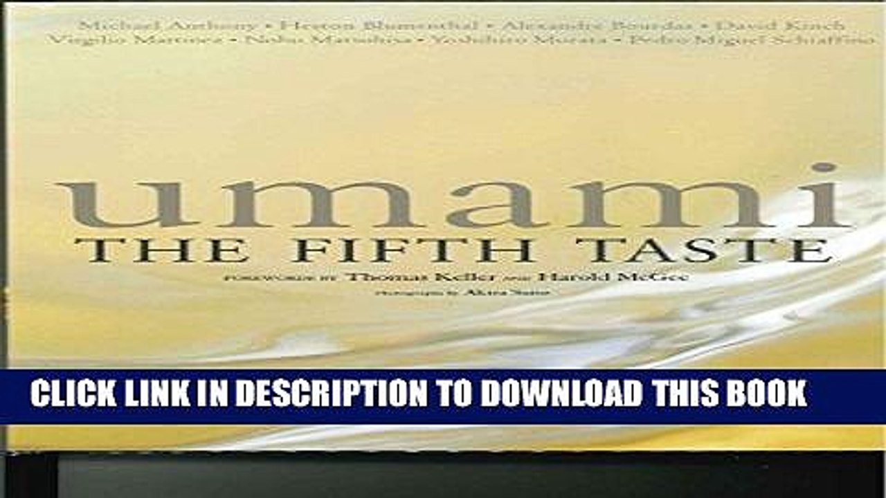 [PDF] Umami: The Fifth Taste Full Online