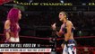 Charlotte vs. Sasha Banks vs. Bayley: Raw Women's Title Match: WWE Clash of Champions on WWE Network