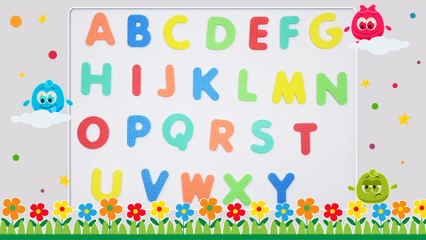 ABC Song (Stop Motion) - Nursery Rhymes - Bubbly Dots
