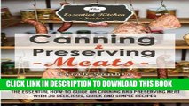 [PDF] Canning   Preserving Meats: The Essential How-To Guide On Canning and Preserving Meat With